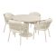 Hartman Altea/Girona ronde tuinset voor 4 personen 120 cm. - Sand