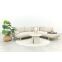 Savannah/Velora chaise longue loungeset - Natural/Acasia - Rechts