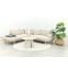 Savannah/Velora chaise longue loungeset - Natural/Acasia - Links