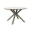 GI Edison ronde houtlook tuintafel Ø122 cm. - Taupe