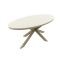 Ventaro ovale tuintafel 240x115 cm. - Latte