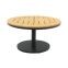 Canto ronde loungetafel Ø70 cm. - Royal Grey/Teak