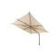 4 Seasons Finca Zweefparasol 400x300 cm. - beach/dark woodlook