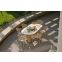 Hartman Taragona/Valencia ovale stapelbare tuinset voor 6 personen 220x100 cm. - Cappuccino