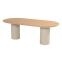 Hartman Valencia ovale dining tuintafel 220x100 cm. - Teak/Beige