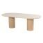 Hartman Valencia ovale dining tuintafel 280x100 cm. - Cappuccino