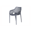 Madino Air stapelbare tuinstoel - Grijs