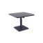 Medina up&down verstelbare tuintafel 90x90 cm. - Royal grey/Keramiek