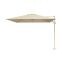 Platinum Challenger Zweefparasol T2 premium - 3x3 m. Champagne - Sandstone