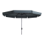 Madison stokparasol Syros luxe grey 350 cm.