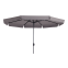 Madison stokparasol Syros luxe taupe 350 cm.