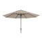 Madison stokparasol timor luxe Ecru 400 cm.