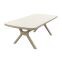 Ponto dining tuintafel keramiek 220x100 cm. - Latte