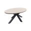 Garden Impressions Edison ovale tuintafel polywood 180x115 cm.