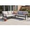 Viento aluminium hoekbank - Royal grey