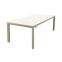 Kings aluminium tuintafel 220x100 cm. - Latte