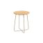 4 Seasons Verdi ronde bijzettafel teak 45 cm. - latte