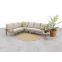 Verano lounge hoekbank (4-delig) - Latte