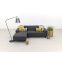 Boavista Sunbrella loungebank chaise longue - Sooty - 2-delig - rechts