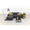 Boavista/Toronto loungebank chaise longue - Sooty - 3-delig - rechts
