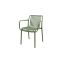 Stripe stapelbare tuinstoel - Mosgroen