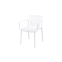 Stripe stapelbare tuinstoel - Wit