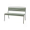 MaximaVida Max metalen tuinbank 127 cm. - Olijfgroen