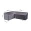 Platinum Aerocover L-vorm lounge-dininghoes 285x220x100xh65/90 cm. - Links