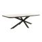 Soreno Deens ovale tuintafel 240x110 cm. - Terre