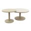Canto ronde loungetafel set - Latte/Keramiek