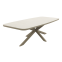 Soreno Deens ovale tuintafel 240x110 cm. - Latte