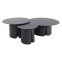 Velora koffietafels - Set van 3 - Royal grey