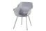 Hartman Sophie Element dining armstoel - Misty Grey - Alu poot