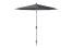 Platinum Riva stokparasol 2,5 m. rond - Antraciet