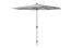 Platinum Riva stokparasol 3 m. rond - Light Grey