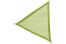 Nesling Coolfit schaduwdoek driehoek 3,6x3,6x3,6m. Lime
