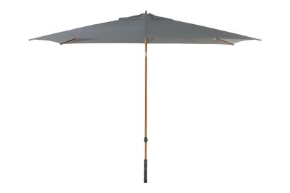 4-Seasons Outdoor Azzurro stokparasol 200 x 300 cm - Woodlook/charcoal