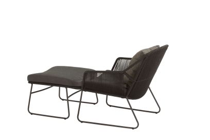 4 Seasons Accor loungestoel incl voetenbank