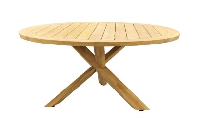 Van der Garde Taste Prado tuintafel - 160 cm. rond - Teakhout aanbieding