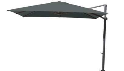 4-Seasons zweefparasol Siesta 300 x 300 cm Charcoal