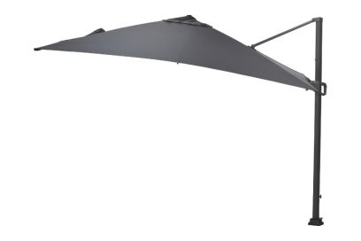 Hawaii zweefparasol 300x300 cm. - Zwart