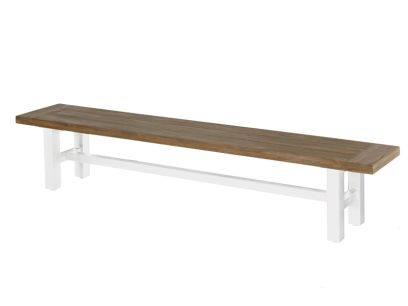 Hartman Yasmani bank - 240x45 cm. - white