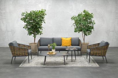 Bali stoel bank loungeset - 5-delig