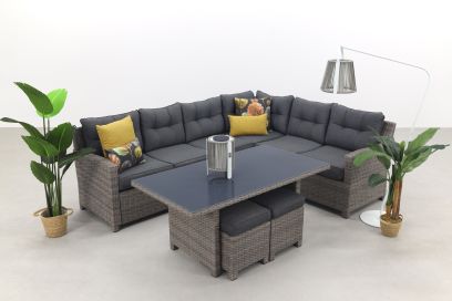 Westminster dining loungeset - Extra luxe kussens - Rechts