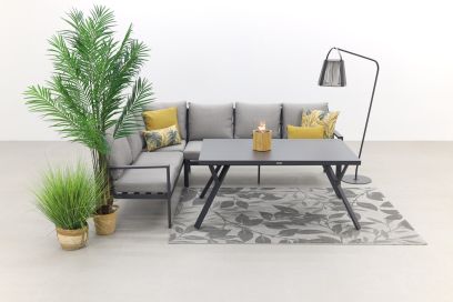 Garden Impressions Sergio lounge dining set 3-delig - Links