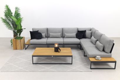 Suns loungeset Benito - Light anthracite