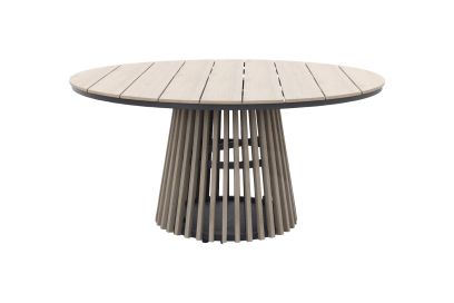 Van der Garde Trinxa ronde tuintafel Ø148 cm. - lichtgrijs aanbieding