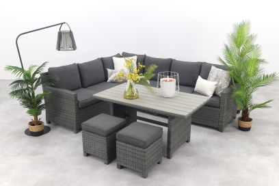 Van der Garde Cordoba lounge diningset - Links aanbieding