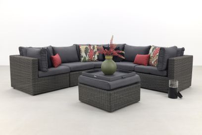 Suns XL loungeset Garda - Antraciet