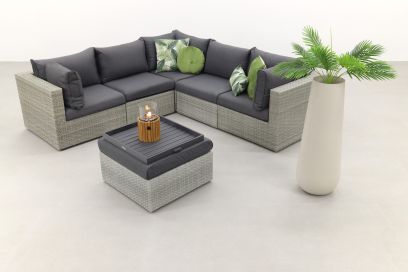 Suns Parma loungeset - white grey